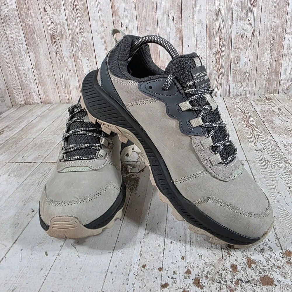 Merrell Speed Strike 2 LTR Mens Hiking Shoes Grey Black J038949 Size 7.5